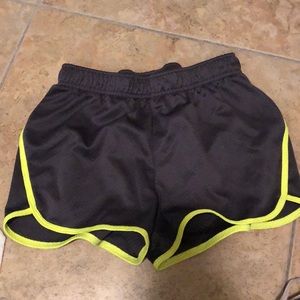 Girls running shorts
